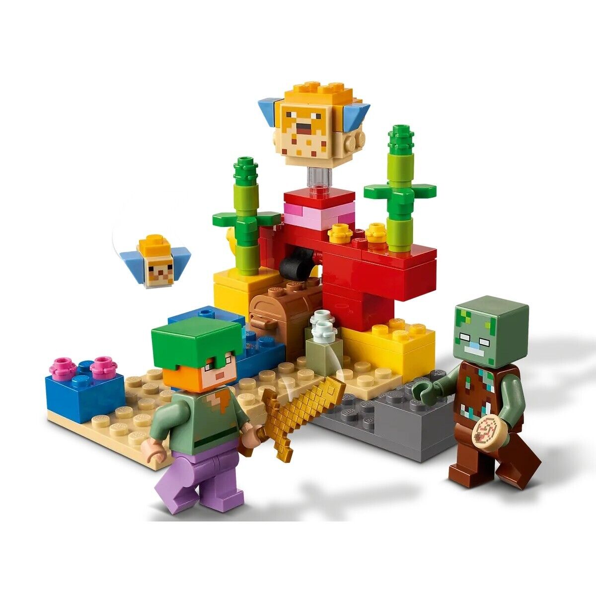 LEGO® Minecraft™ 21164 - Das Korallenriff